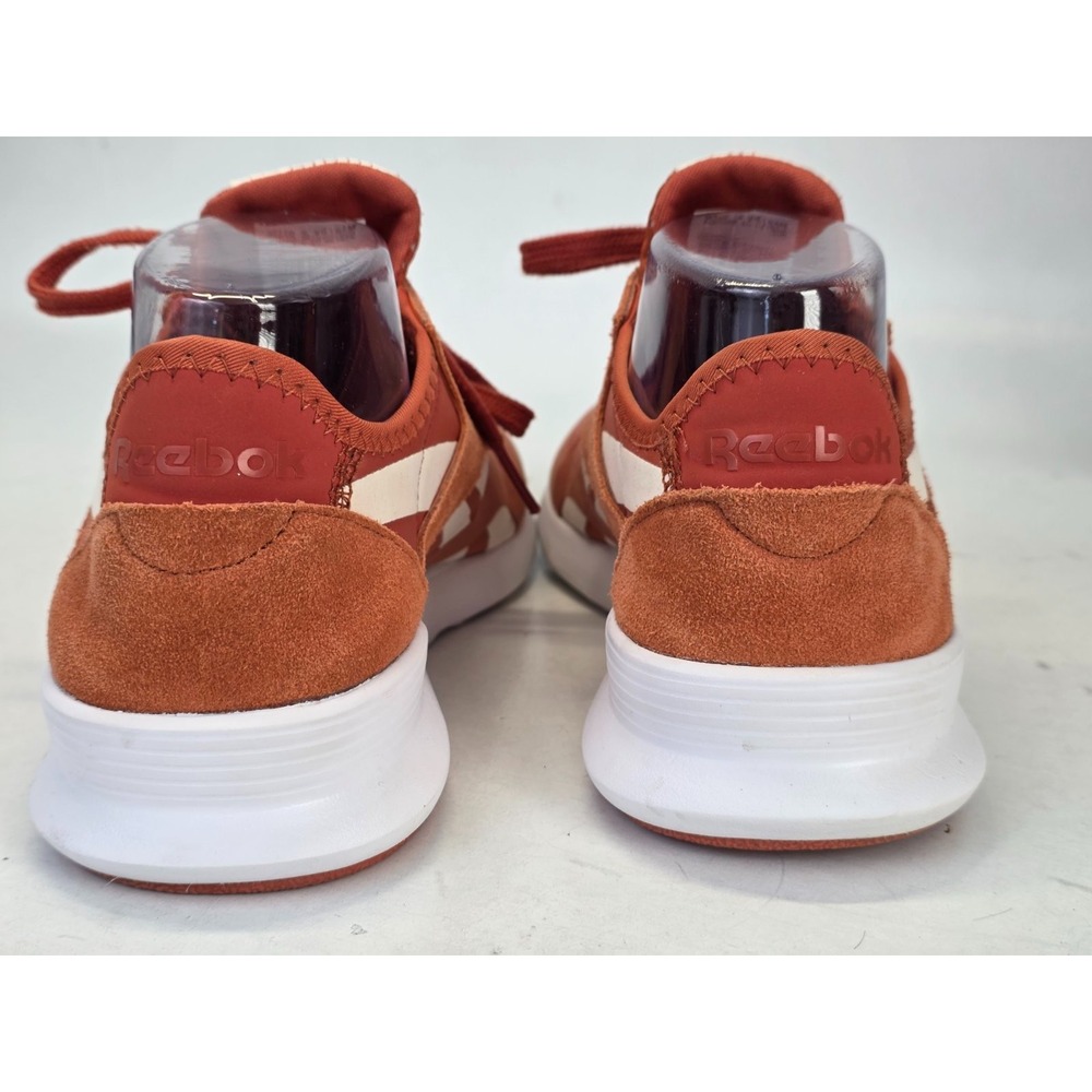 Reebok Womens Sneakers Size 8.5 Orange Classic Nylon Suede Walking Shoes CN5114 - Picture 11 of 14
